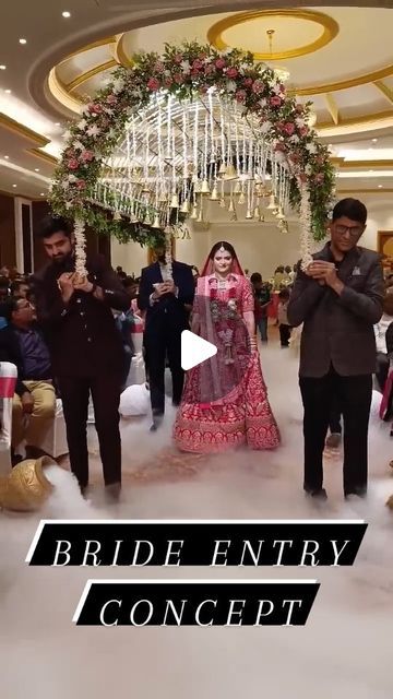 BRIJ EVENT'S on Instagram: "BRIDE ENTRY CONCEPT 

#viral #reels #instagram #trending #brideentry👰 #brideentryconcepts #brideentryideas #decoration #bestconcept #bestentryever #followus #followforfollowback" Bride Entry Ideas, Christmas Bedroom Ideas, Bedroom Ideas Christmas, 2024 Bride, Bride Entry, Houses Christmas, Party Food Buffet, Entry Ideas, Unique Bride