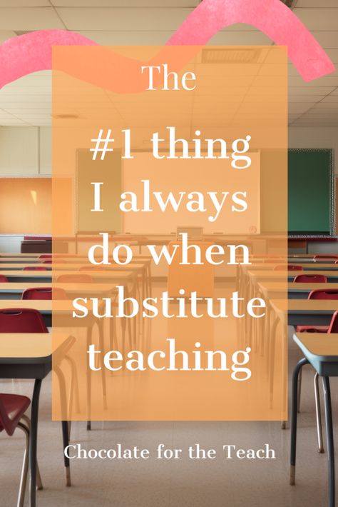 An empty classroom Classroom Management For Substitutes, High School Substitute Teacher Ideas, Sub Notes To Teacher, Substitute Teaching Tips, High School Substitute Teacher, Classroom Management High School, Substitute Teacher Resources, Substitute Teacher Activities, Substitute Teacher Tips