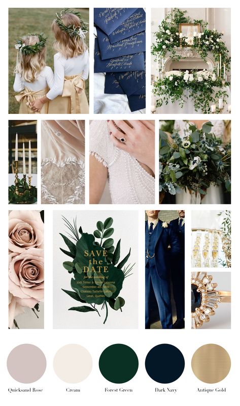 Forest Green Wedding Colors Schemes, Navy Green Brown Wedding, Olive Green Navy Gold Wedding, Navy Colour Scheme Wedding, Navy Blue And Jade Green Wedding, Navy Hunter Green Wedding, Dark Blue And Cream Wedding Theme, Forest Green Cream Gold Wedding, Navy Blue Forest Green Wedding