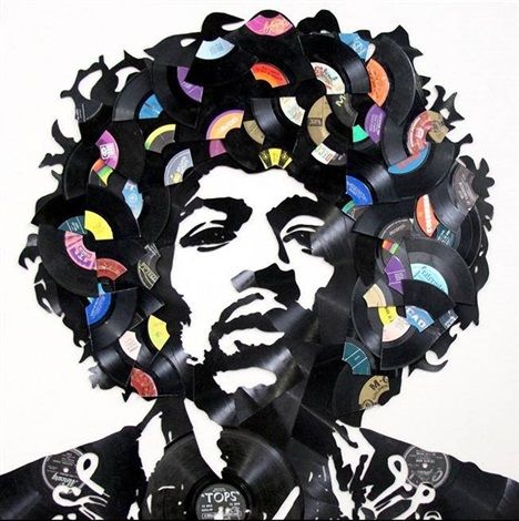 Gcse Art Exam, Mr Brainwash, Lp Records, Rock Legends, Gcse Art, About The Artist, Hendrix, Artist Studio, Sale Artwork