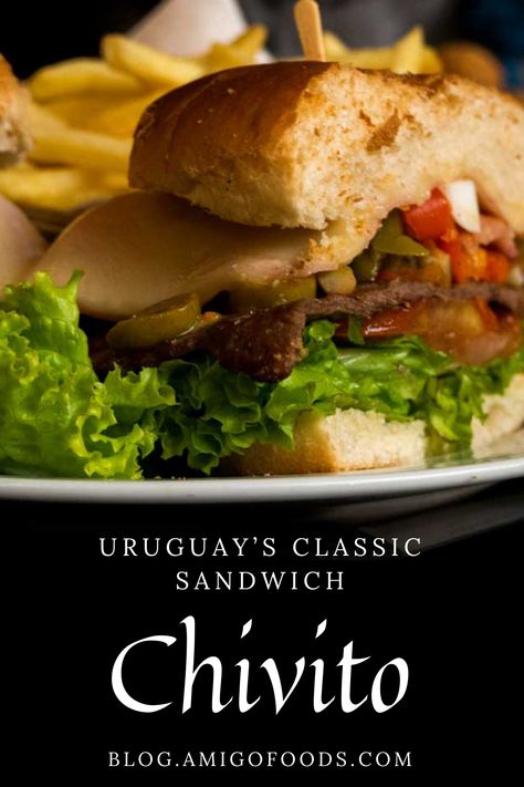 Uruguay Food, Fried Pork Tenderloin, Taco Wraps, Pizza Wraps, Cultural Food, Recipes Sandwiches, Meat Lover, Gourmet Sandwiches, Cook Smarts