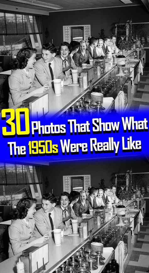 Life in the 1950s was very different from what it is today. Lacking the technology of the 21st century, it was a much simpler time. People weren’t distracted by personal devices and spent more time face to face and outside enjoying nature.  While it’s often considered an idyllic generation, there were also some issues, particularly for women and minorities who lacked some of the freedoms others enjoyed. These vintage photos are sure to take you back in time. My Childhood Memories 1960s, 1950s Pictures, 1950s Nostalgia, 1950s Lifestyle, Vintage Humor Retro Funny, Vintage Homemaking, 1950s Life, Life In The 70s, Life In The 1950s