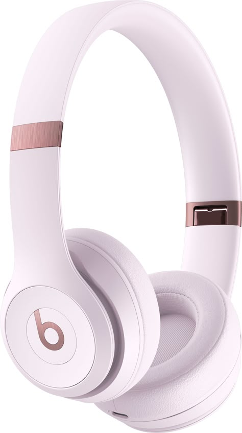 Shop Beats Solo 4 True Wireless On-Ear Headphones Cloud Pink at Best Buy. Find low everyday prices and buy online for delivery or in-store pick-up. Price Match Guarantee. Beats Headphones Aesthetic, Headphone Aesthetic, Pink Headphones, Headphones Aesthetic, Back To School Bag, Nursing School Motivation, Teen Christmas Gifts, Cloud Pink, Beats Solo