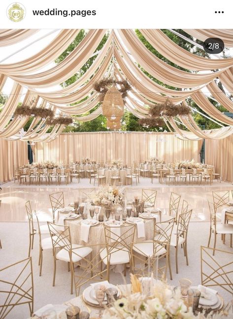 Beige Wedding Theme, Brown Wedding Themes, White Wedding Decorations, Dream Wedding Reception, Wedding Reception Design, Wedding Consultant, Dream Wedding Decorations, Beige Wedding, Traditional Wedding Decor