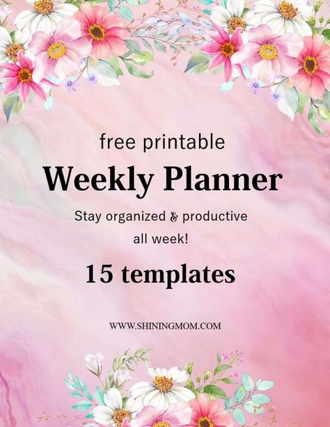 free-weekly-planner-templates Online Weekly Planner, Free Weekly Planner Templates, Free Weekly Planner, Weekly Planner Printable Templates, Printable Day Planner, Best Weekly Planner, Weekly Planner Print, Beautiful Templates, Weekly Planner Free Printable