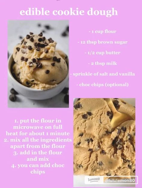 Snack Ideas Easy Quick No Bake, Easy Dessert Ideas No Bake, Easy Things To Bake With Friends, Easy Afterschool Snacks, Quick Easy Sweet Treats, Small Food Ideas, Microwave Food Recipes, Teen Cooking Recipes, Good Things To Bake