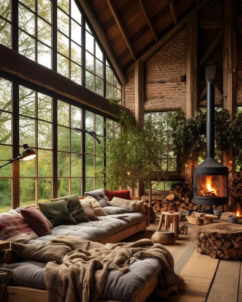 Rustic Cabin Interior, Cabin Interior Design, Log Cabin Interior, Cabin Living Room, Cabin Aesthetic, Log Cabin Designs, Microsoft Teams, Cabin Interiors, Cabin Living