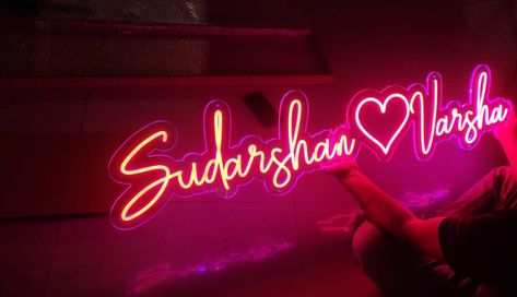 #NeonSignNames #NeonInspiration #NeonSigns #BrightIdeas Catchy Names, Couple Name, Neon Sign Shop, Love Neon Sign, Restaurant Signs, Open Signs, Sign Stand, Office Signs, Pet Signs