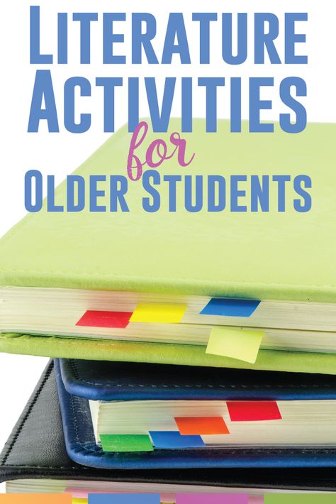 Teaching literature with older students - engage them through connections and analysis. This is quick list of activities for literature with secondary students. #teachingliterature Teaching Literature High School, Literature Project, High School Literature, Literature Lessons, Literature Activities, Ap Literature, Arts Classroom, Teaching Literature, Secondary English