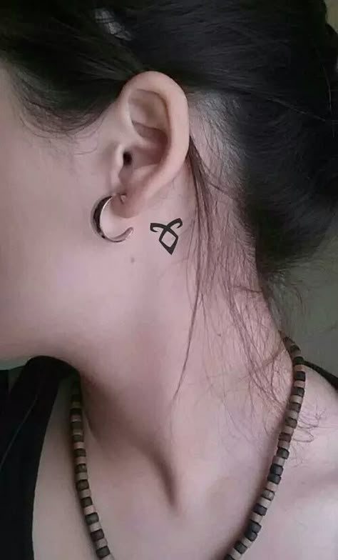 Runes Tattoo, Fandom Tattoos, Bookish Tattoos, M Tattoos, Literary Tattoos, Rune Tattoo, Book Tattoo, Subtle Tattoos, City Of Bones