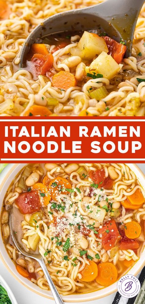 Soup With Ramen Noodles, Sunday Soup, Ramen Soup Recipes, Ramen Dishes, Healthy And Unhealthy Food, Ramen Noodle Soup, Ramen Soup, Ramen Noodle Recipes, Veggie Soup