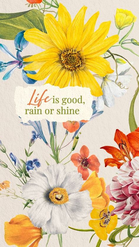 Life is good Facebook story template | premium image by rawpixel.com Facebook Story Ideas, July Wallpaper, Facebook Story, Flower Woman, Collage Book, Teacher Binder, Fb Cover, Leaflet Design, True To Yourself