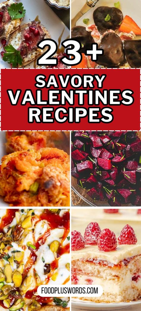 Elevate your Valentines party with this collection of savory valentines party food ideas for adults. From a charming brunch to an evening filled with love, these valentines party food ideas will transform your table into a feast of ideas for adults. Savor the joy of creating a healthy and delightful spread that's sure to impress, making your Valentines Day party a delicious success! Valentine Banquet Ideas Church Food, Valentine Party Food For Adults, Valentines Day Party Food Dinner, Valentine Hors D’oeuvres, Valentine’s Day Party Food Ideas, Dinner Ideas For Valentines Day, Valentines Party Food Ideas For Adults, Valentines Party Foods, Valentine Day Party Ideas For Adults