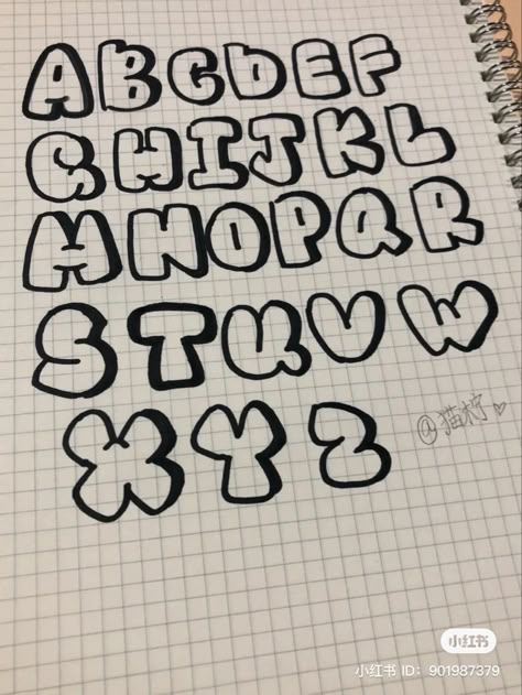 Fancy Fonts Alphabet, Top Free Fonts, Fonts For Logos, Alfabet Font, Easy Graffiti, Easy Graffiti Drawings, Graffiti Lettering Alphabet, Graffiti Art Letters, Lettering Styles Alphabet