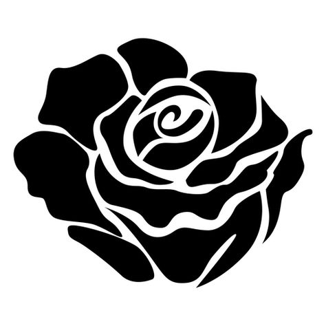 Blooming rose head flat icon flower #AD , #sponsored, #affiliate, #head, #flower, #icon, #rose Pola Stensil, Flower Png Images, Rosé Png, Silhouette Stencil, 3d Rose, Stencil Patterns, 자수 디자인, Blooming Rose, Flower Svg