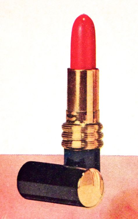 Helena Rubinstein "Bed Of Roses" Lipstick, 1958 Vintage Lipstick Tube, 80s Lipstick, Old Lipstick, 90s Lipstick, Lipstick Tattoo, Object References, Lipstick Vintage, Hair Poster, Lipstick Photos