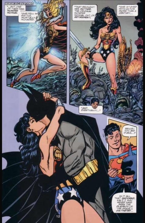 Batman X Wonder Woman, Batman And Wonder Woman, Wonder Woman Batman, Dc Trinity, Batman Love, Batman Wonder Woman, John Byrne, Comics Love, Superman Wonder Woman