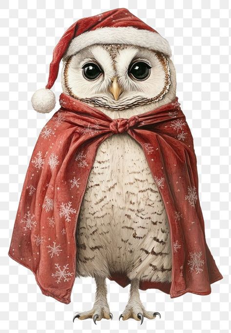 Animal Wearing Clothes, Owl Costumes, Happy New Year Sign, New Year Sign, Aesthetic Pngs, Happy New Year Signs, Pngs Transparent, Owl Costume, Winter Owl