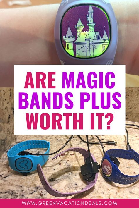 Are Magic Bands Plus Worth It? Disney World Magic Bands, Disney Magic Bands 2023, Magic Band Plus, Magic Bands Decorated, Disney Budget, Disney Bands, Disney World With Toddlers, Magic Band Decals, Disney Xmas