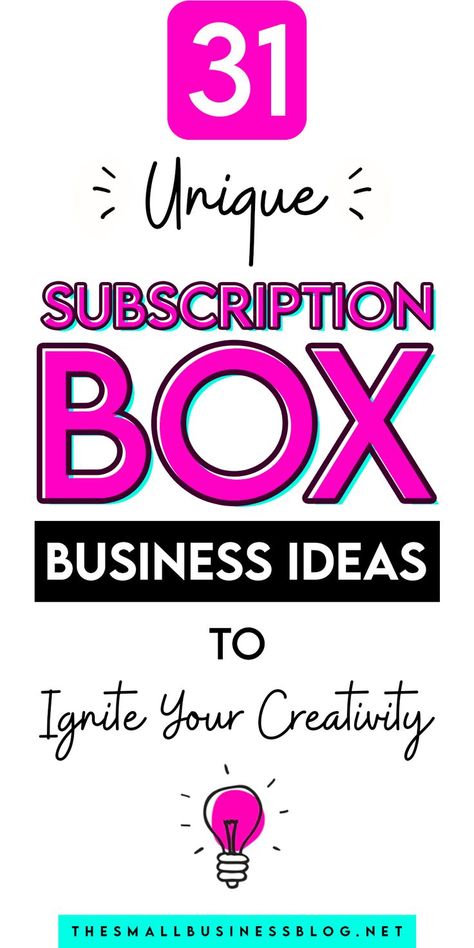 Uncover 31 unique subscription box business ideas you’ve never heard of! Dive into this innovative venture to find exclusive ways to make money online. Discover uncharted territories in the e-commerce space with these unique business models. Box Business Ideas, Subscription Box Business, Food Subscription Box, Book Subscription Box, Small Business Blog, Book Subscription, Business Models, Coffee Subscription, Money Challenge