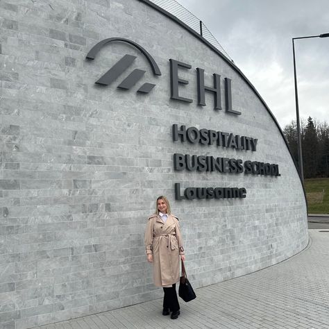 Last week, our PR Consultants Katie Hurley and Georgina Tierney had the opportunity to visit EHL Hospitality Business school in Lausanne, Switzerland. ✈️🇨🇭🎓 During their visit, they met with students and faculty, learnt about the history of the school, saw their new sustainable campus, and dined in 1893, one of their many on-site restaurants.🍴 They even got the full student experience by staying on-campus in their student accommodation! #ClientVisit #BusinessEducation #BlueSkyEducation Lausanne Switzerland, Student Accommodation, House Aesthetic, Hotel Management, Room Deco, Paris City, School System, Business Education, Hospitality Industry