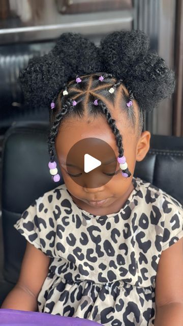 Todler Hairstyles Kids Black, Simple Hairstyles Black Kids, Hairstyles For Lil Black Girls Kids, Simple Hairstyles For Toddler Girl Black, Kids Mohawk Hairstyles, Barrette Hairstyles Kids Black, Black Children’s Hairstyles, Cute Little Baby Girl Hairstyles Black, Toddler Black Girls Hairstyles Natural