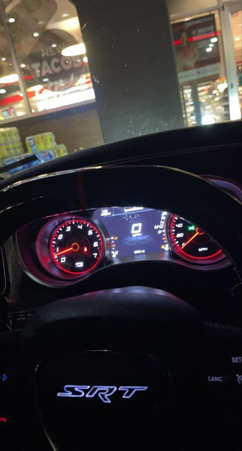 Driving Srt Hellcat At Night, Driving Dodge Charger At Night, Hellcat Steering Wheel At Night, Inside Hellcat At Night, Hellcat Astethic, Driving Fast At Night, Hellcat Driving Video, Driving Hellcat, Srt Hellcat Snapchat Story