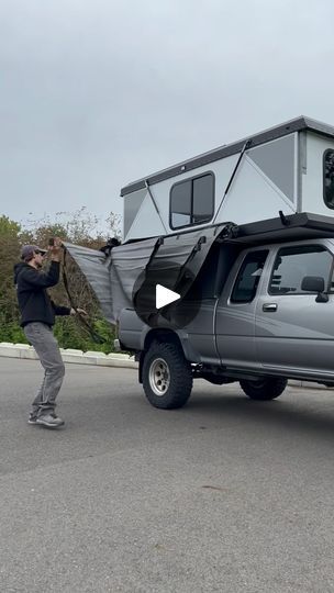 1993 Toyota Pickup, Pickup Camper, Space Light, Roof Tent, Toyota Pickup, Days Like This, Fall Days, On The Road Again, Truck Accessories