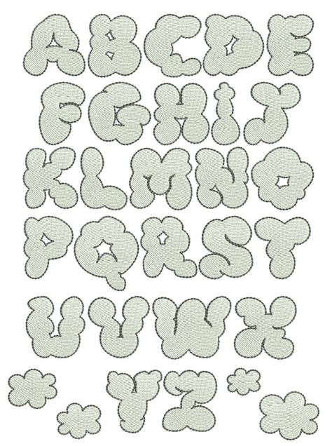 Words Ideas Design Fonts, Cloud Letters Font, Cloud Font Alphabet, Sticker Font Design, Trendy Fonts Alphabet, Graphic Fonts Alphabet, Graphic Design Fonts Alphabet, Product Design Poster Ideas, Graphic Letters Alphabet