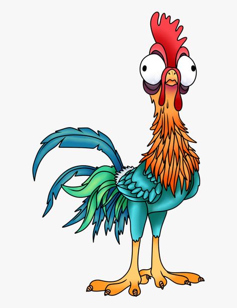 Chicken Sketch, Hei Hei Moana, Cartoon Rooster, Chicken Drawing, Cartoon Chicken, Chicken Painting, Rooster Art, Chicken Art, Chicken Humor