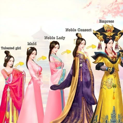 Japanese Empress Art, Chinese Royal Dress, Royal Japanese Clothing, Chinese Royal Clothing, Chinese Empress Art, Chinese Cultural Dress, Chinese Empress Dress, Ancient China Clothing, Empress Dress