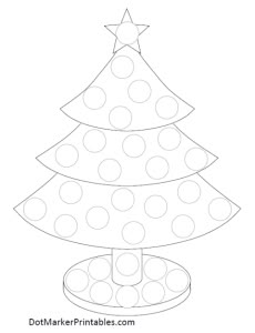 Dot Marker Printable Christmas Tree Dot Art Printables, Do A Dot Art, Dot Marker Printables, Advent Crafts, Images Of Christmas, Christmas Units, Christmas Preschool, December Crafts, Christmas Kindergarten