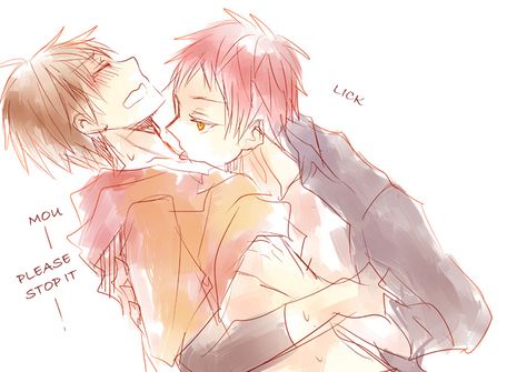 Akashi x Furihata Furihata Kouki, Akashi X Furihata, No Romance, Kurokos Basketball, Kagami Taiga, Akashi Seijuro, Kuroko's Basketball, Kuroko No Basket, No Basket