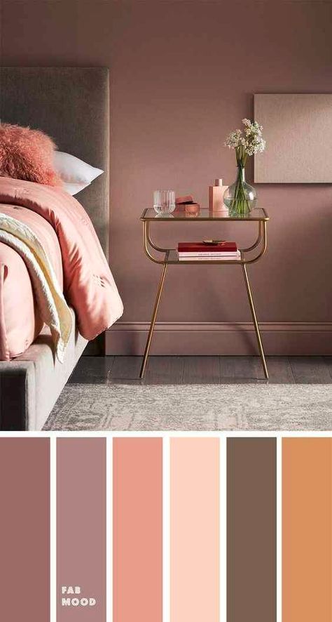 A Comprehensive Guide to Various Asian Paints Colour for Bedroom Color Scheme For Bedroom, Mid Century Modern Bedroom Colors, Bedroom Mauve, Mauve Bedroom, Calming Bedroom Colors, Colors For Bedroom, Asian Paints Colours, Colorful Bedroom Design, Modern Bedroom Colors