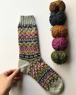 Fair Isle Socks, Ski Socks, Socks Pattern, Sock Patterns, Circular Needles, Sock Yarn, Fair Isle, Knitting Socks, Fingerless Gloves