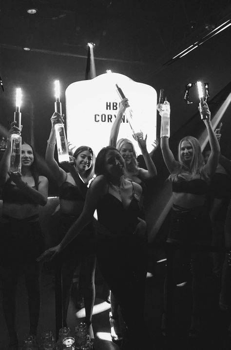 Bottle Service Club, Club Birthday Aesthetic, Bottle Girl Aesthetic Club, Bottle Service Girls, Bottle Service Aesthetic, Bottle Girl Aesthetic, Bottle Service Signs, Bottle Girls Club, Birthday Manifestation