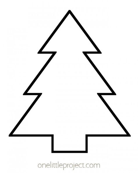 Over 25 free printable Christmas tree template pages to use for crafts and coloring. Both detailed trees and tree outline stencils. These Christmas tree shapes are great for Christmas crafts and winter crafts for kids. Small Christmas Tree Patterns, X Mas Tree Craft Ideas, Christmas Crafts Patterns Free Printable, Christmas Tree Wood Patterns Free, Christmas Tree Tessellation Template, Shapes Outline Free Printable, Christmas Tree Stencil Templates, Christmas Tree Bunting Template, Christmas Tree Printable Templates