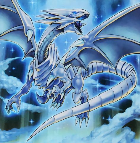 Blue-Eyes White Dragon Artwork [8th] by NewArkantos on DeviantArt Blue Eyes White Dragon, Yugioh Dragons, Dark Side Of Dimensions, Yugioh Art, Dragon Wallpaper Iphone, Seto Kaiba, Yugioh Monsters, Blue Anime, Yugioh Cards