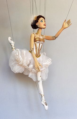 Czech wooden marionette -Ballet Dancer puppet Puppet Aesthetic, Wooden Marionette, Czech Marionettes, Marionette Puppets, Wooden Puppet, The Marionette, Toy Theatre, Marionette Puppet, Puppet Theatre