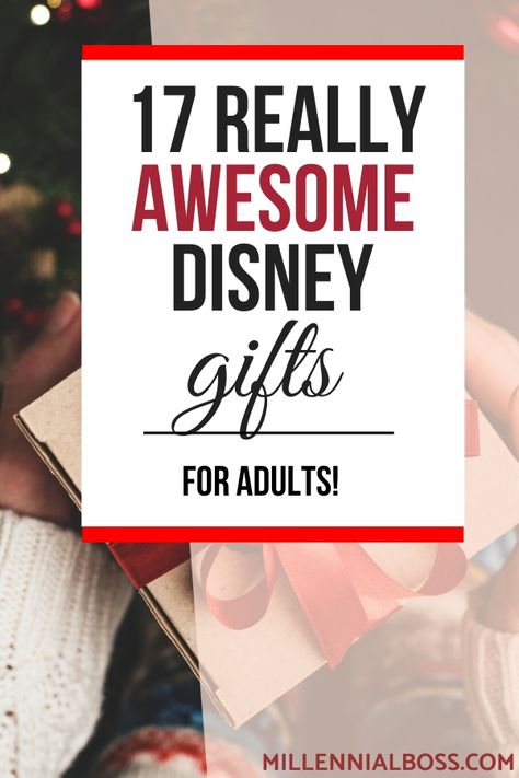 Disney Themed Gift Basket, Disney Secret Santa Gifts, Disney Christmas Present Ideas, Disney Trip Gift Basket, Gifts For Disney Adults, Disney Gift Basket For Adults, Disney Themed Gifts, Disney Birthday Gifts, Disney Lover Gift Ideas