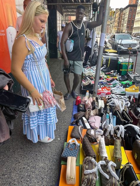 Bag, shoe counterfeiters back in force on NYC's Canal Street Canal Street New York Shopping, Canal Street New York, Gucci Bucket Hats, New York Shopping, Chinatown Nyc, Fake Designer Bags, Nyc Summer, New York Trip, Fake Designer