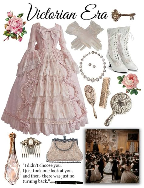 Victorian Aesthetic Outfit Dresses, Victorian Theme Quinceanera, Vintage Princess Aesthetic Outfits, 30s Aesthetic Fashion, Victorian Era Party, Victorian Party Theme, Royalcore Outfit, Royal Outfits Princesses, Aristocrat Aesthetic