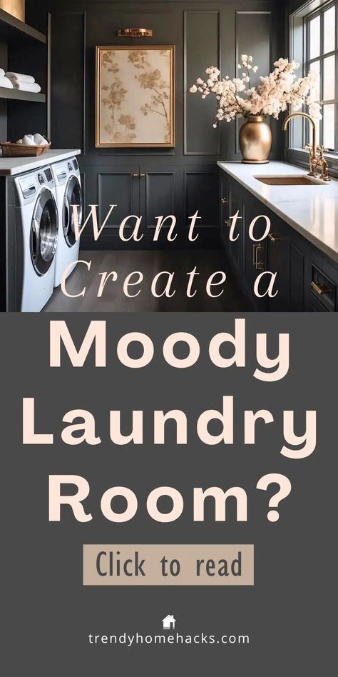 Add Cabinets To Laundry Room, Burgundy Laundry Room, Iron Ore Laundry Room, Moody Laundry Room, Laundry Room Lighting Ideas, Laundry Storage Cabinet, Laundry Room Closet Ideas, Room Closet Ideas, Laundry/mudroom Ideas