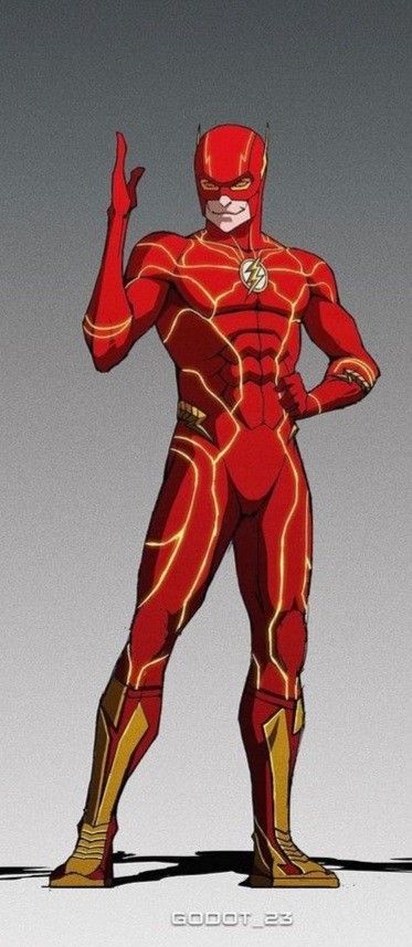 Flash Redesign, Leo Romero, Flash Suit, Golden Boots, The Flash Movie, Flash Family, Flash Costume, Flash Dc Comics, Flash Comics