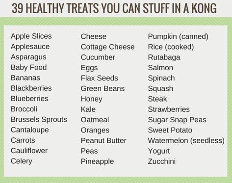 Kong Stuffing Recipes, Carrots And Peanut Butter, Kong Stuffing, Canned Applesauce, Steak And Broccoli, Orange Sweet Potatoes, Cheese Rice, Cheese Pumpkin, How To Cook Asparagus