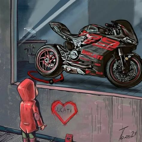 Motorbike Art, Moto Ducati, Motocross Love, Image Moto, Bike Aesthetic, Motorcycle Aesthetic, Biker Aesthetic, Pretty Bike, Biker Love