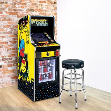 Arcade Games - Hammacher Schlemmer Home Arcade Games, Pac Man Arcade, Pixel Pacman, Pacman Arcade, Home Arcade, Arcade Console, Secret Hideout, Cool Home Ideas, Arcade Room