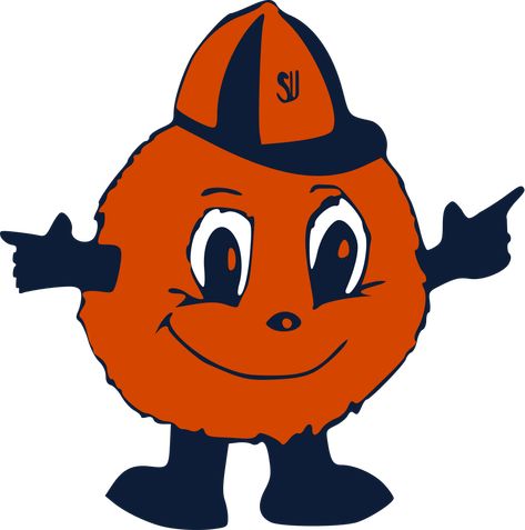 Otto the Orange Basketball Facts, Syracuse Basketball, Chalky Paint, Team Page, Round Balloons, Syracuse University, Orange Logo, Syracuse Ny, Pong Table