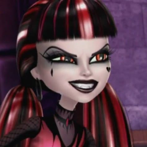 Evil Draculaura, Dark Draculaura, 13 Wishes Draculaura, Shadow Draculaura, Emo Draculaura, 13 Wishes Monster High, Monster High Widget, Monster High 13 Wishes, Draculaura Aesthetic