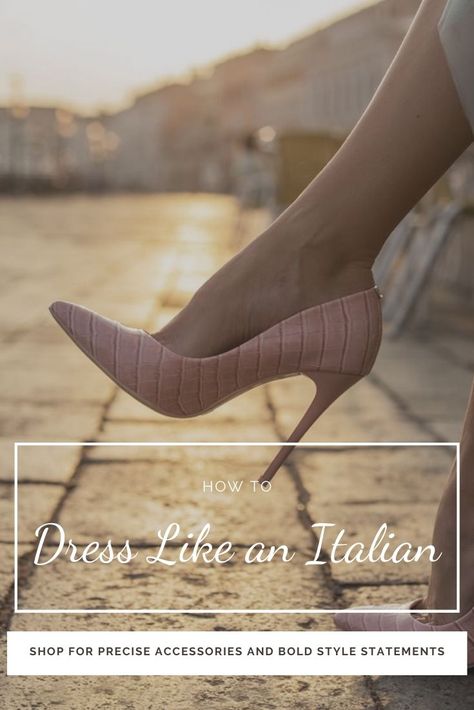 From silk scarves in Como to architecture-inspired jewelry in Rome, here are five quintessentially Italian fashion must-haves – and where to buy them. Sandals Comfortable, Designer High Heels, Kitten Heel Sandals, Women Heels, Heel Sandal, Travel In Style, A Celebrity, Only Fashion, Lace Up Heels